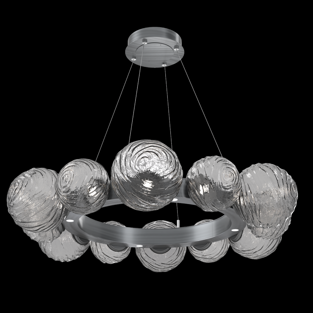 Gaia Radial Ring Chandelier