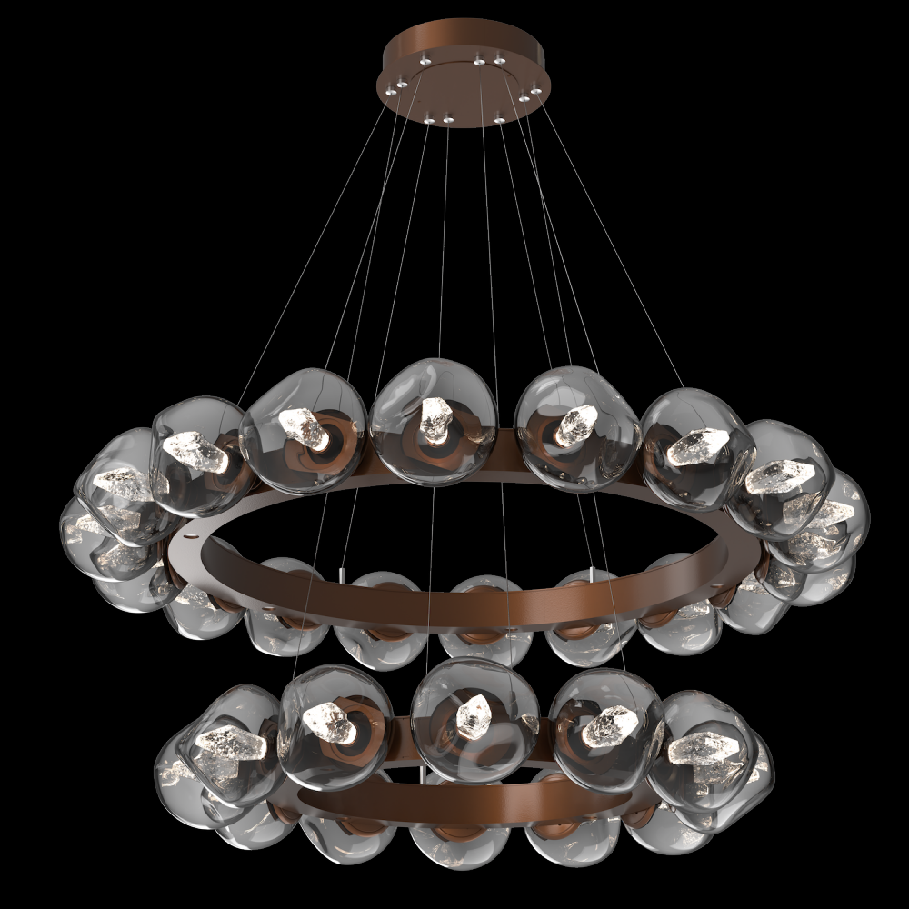 Luna Radial Ring Chandelier