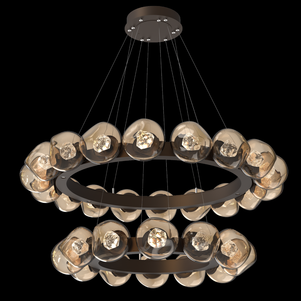 Luna Radial Ring Chandelier