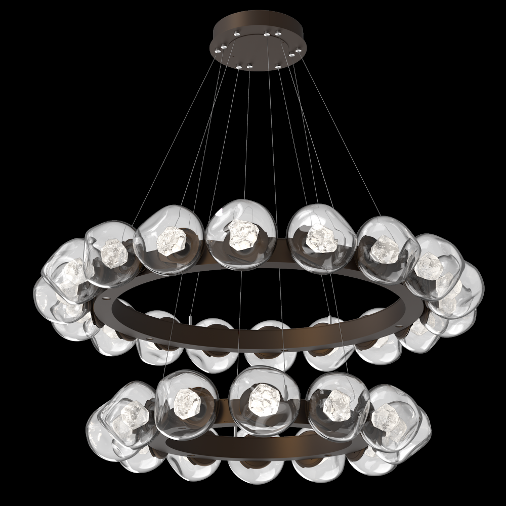 Luna Radial Ring Chandelier