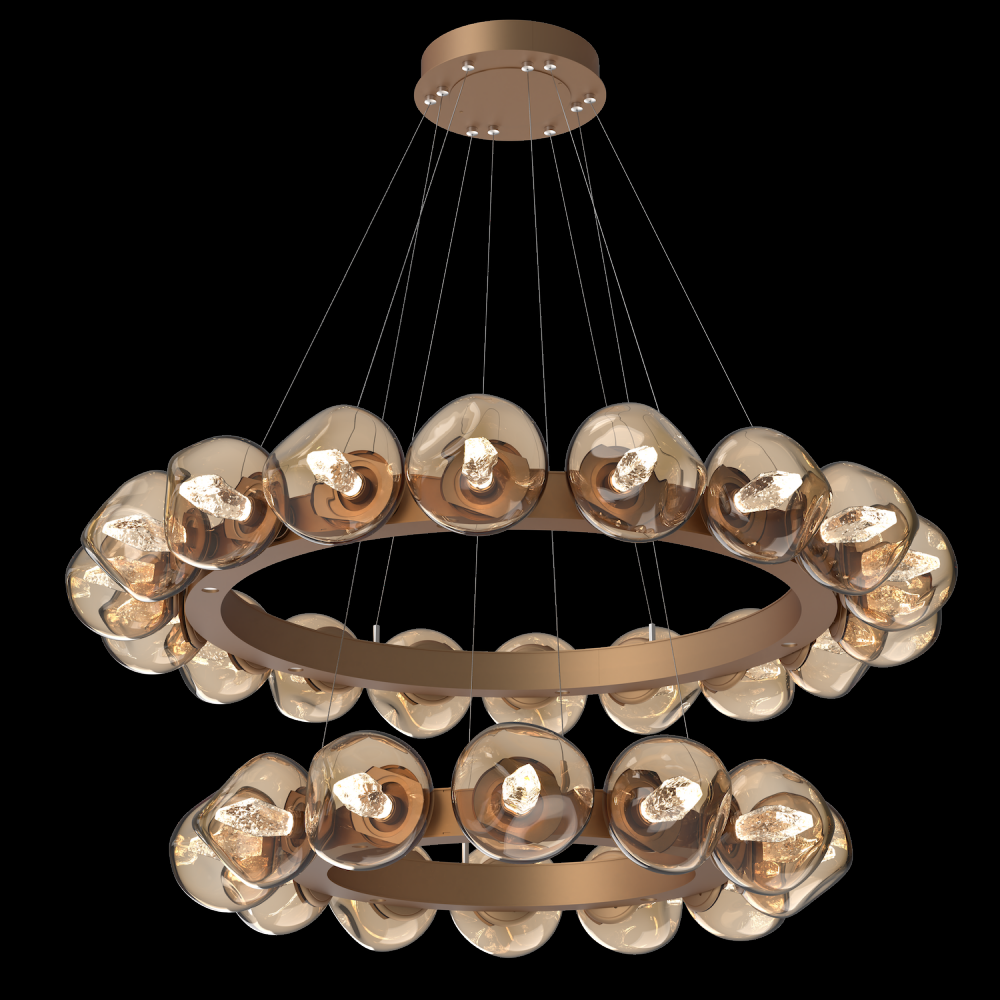 Luna Radial Ring Chandelier