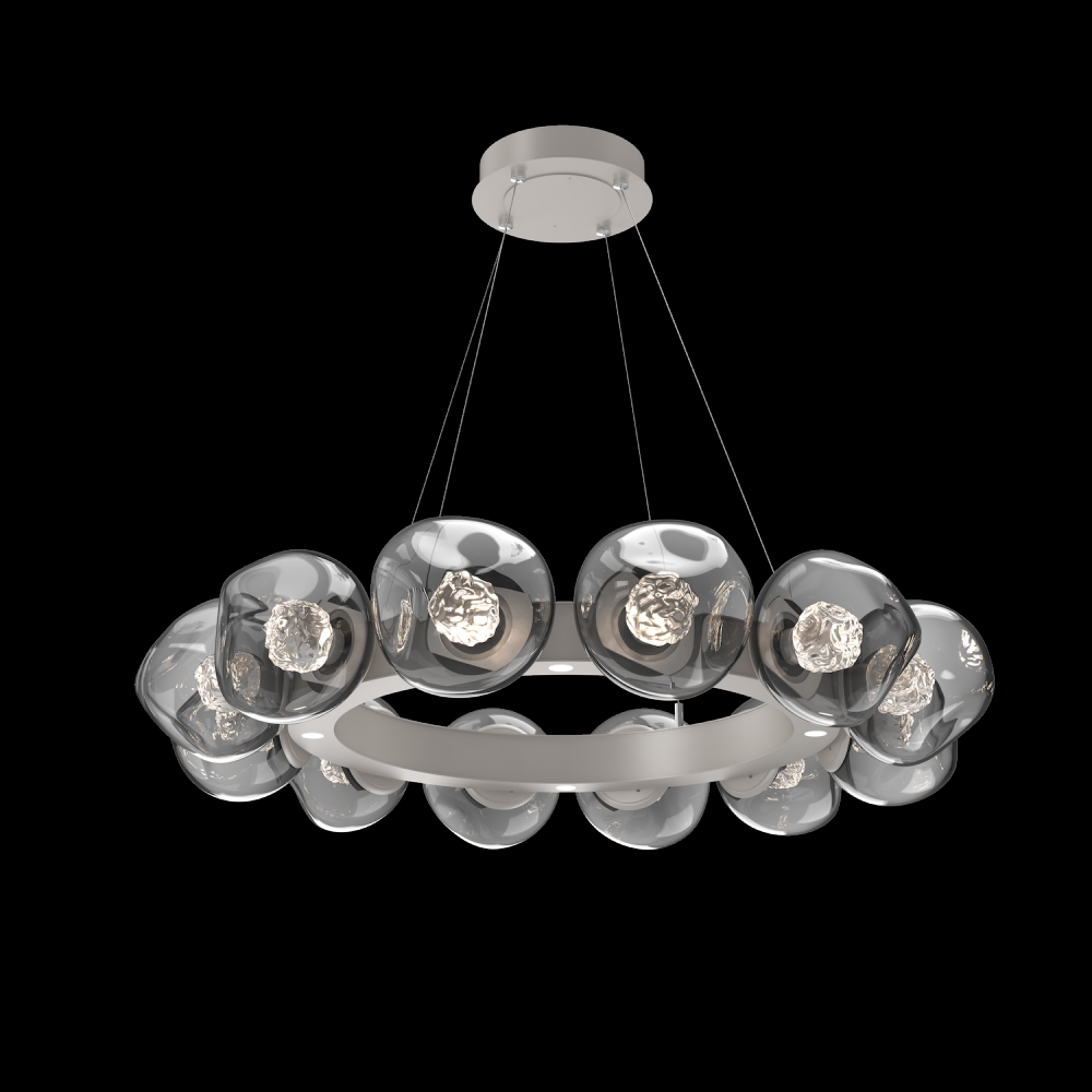 Luna Radial Ring Chandelier