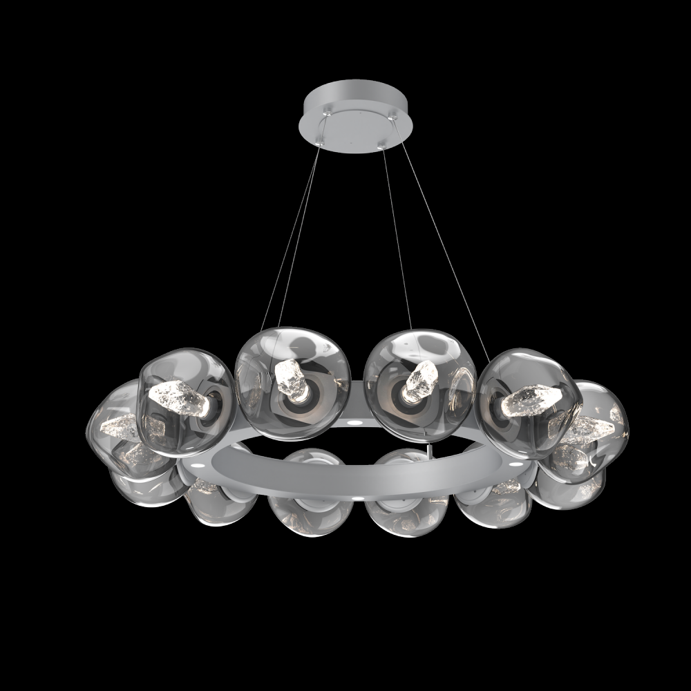 Luna Radial Ring Chandelier