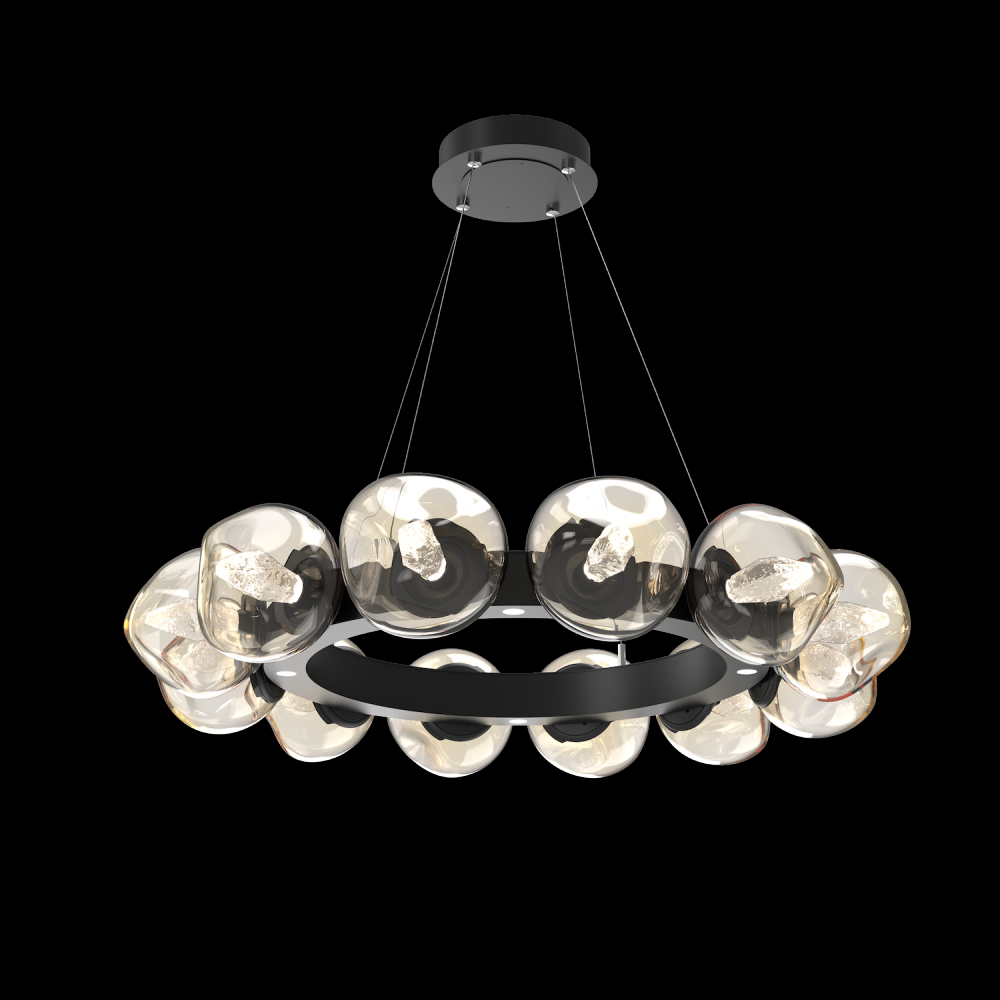 Luna Radial Ring Chandelier