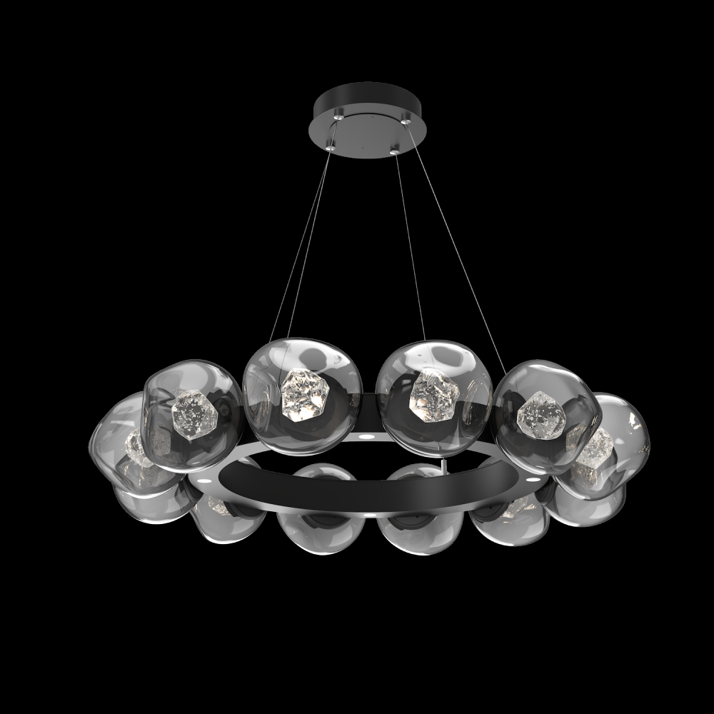 Luna Radial Ring Chandelier