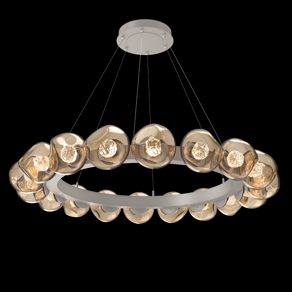 Luna Radial Ring Chandelier