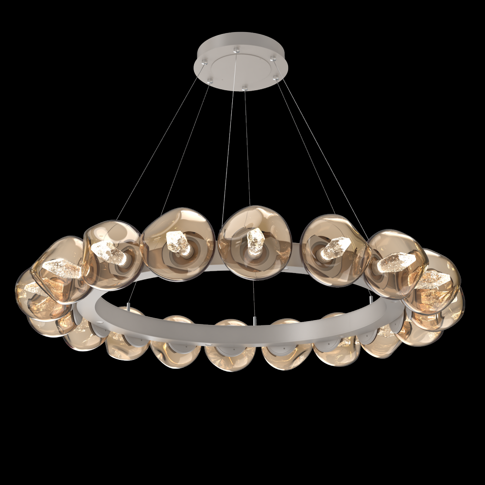 Luna Radial Ring Chandelier