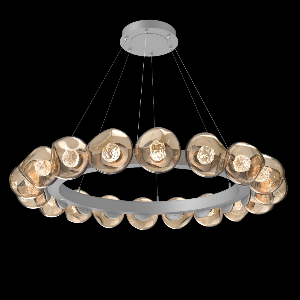 Luna Radial Ring Chandelier