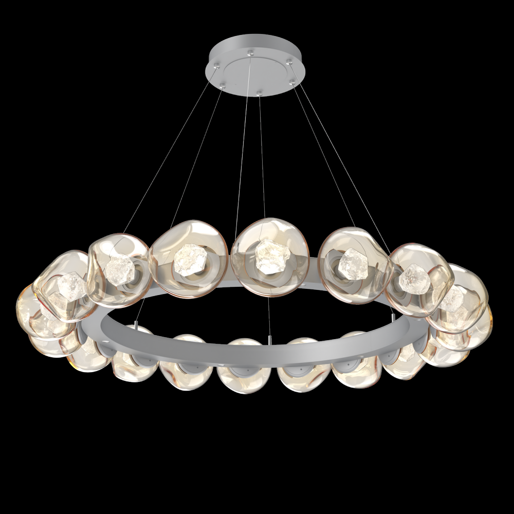 Luna Radial Ring Chandelier