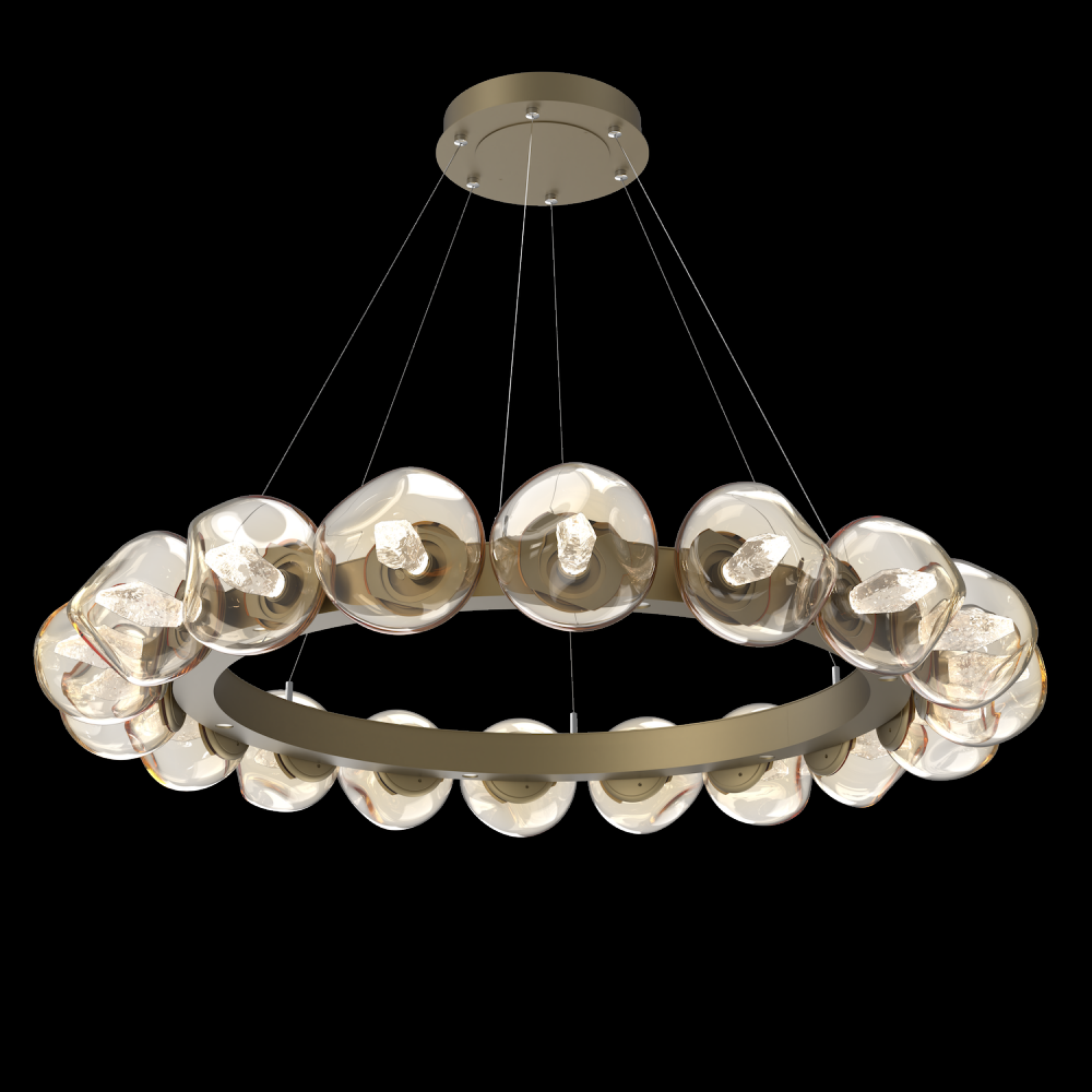 Luna Radial Ring Chandelier