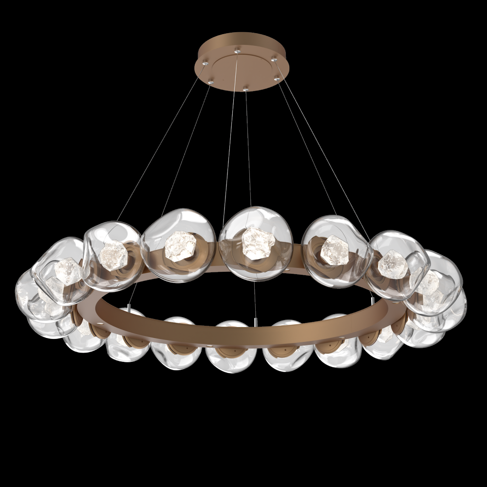 Luna Radial Ring Chandelier