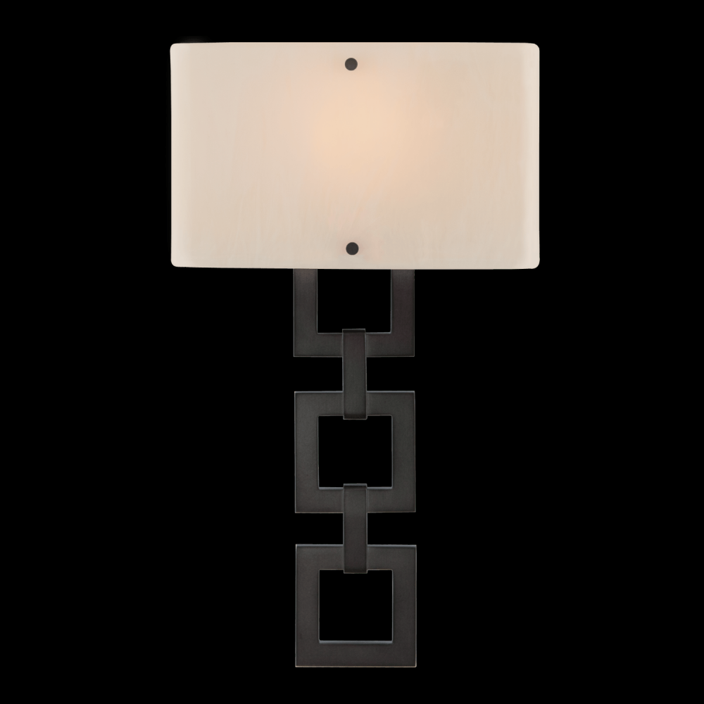 Carlyle Square Link Cover Sconce