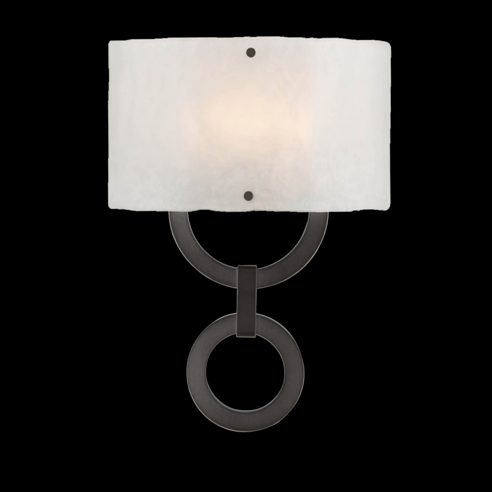 Carlyle Round Link Cover Sconce