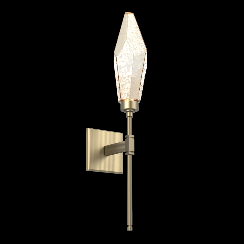 Rock Crystal Indoor Belvedere Sconce