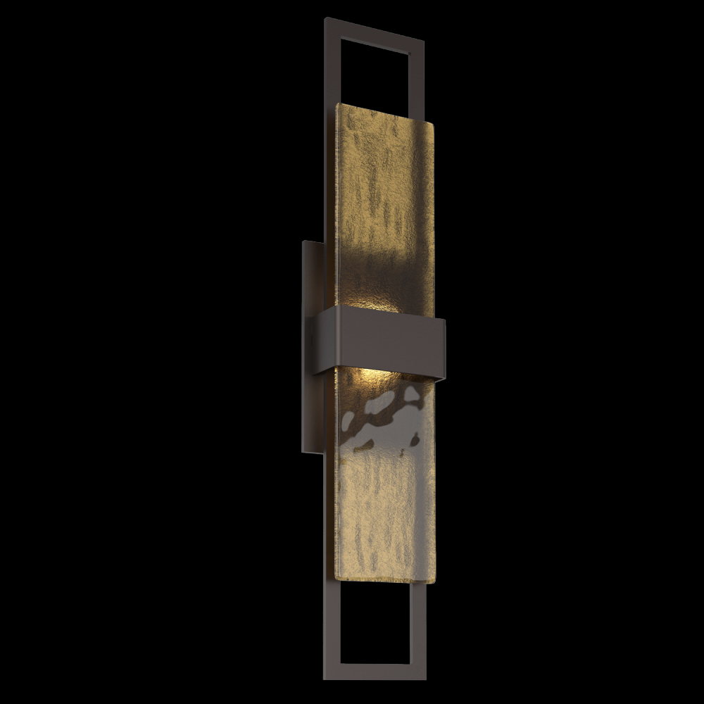 Sasha 28" Sconce-Statuary Bronze-Bronze Granite