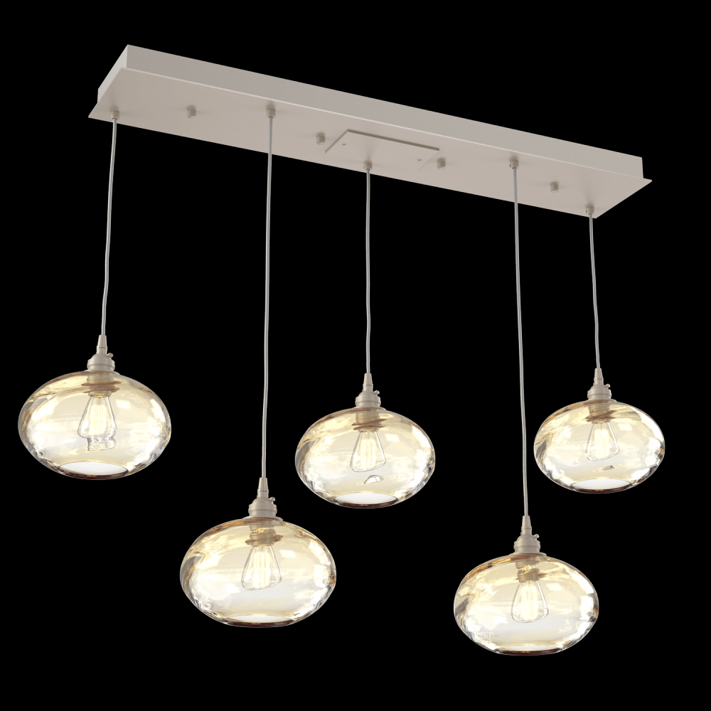 Coppa Linear 5pc Multi-Pendant