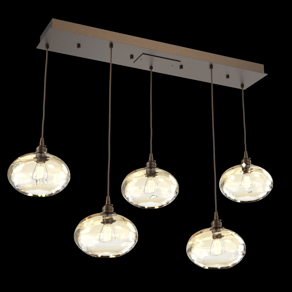 Coppa Linear 5pc Multi-Pendant