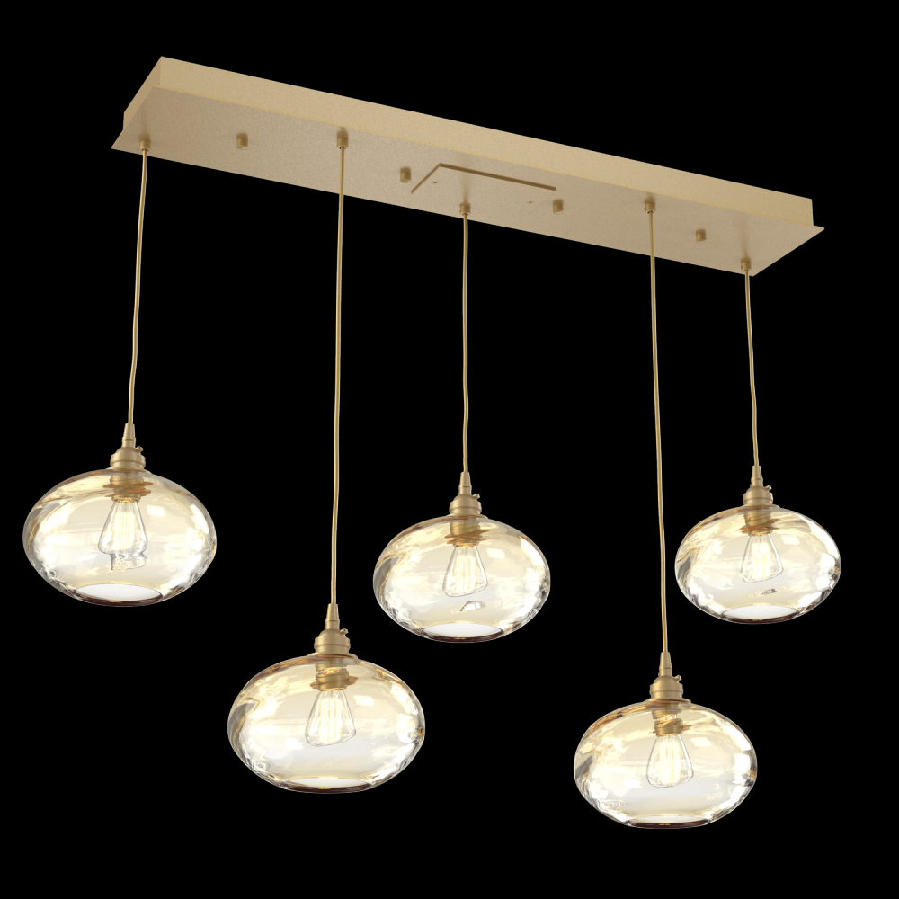 Coppa Linear 5pc Multi-Pendant