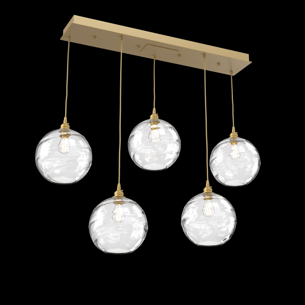 Terra Linear 5pc Multi-Pendant