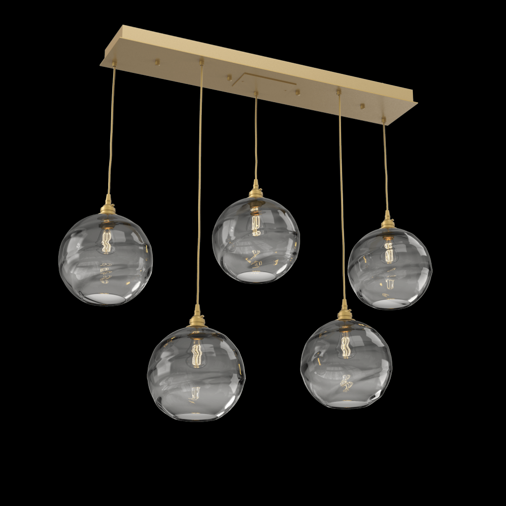 Terra Linear 5pc Multi-Pendant