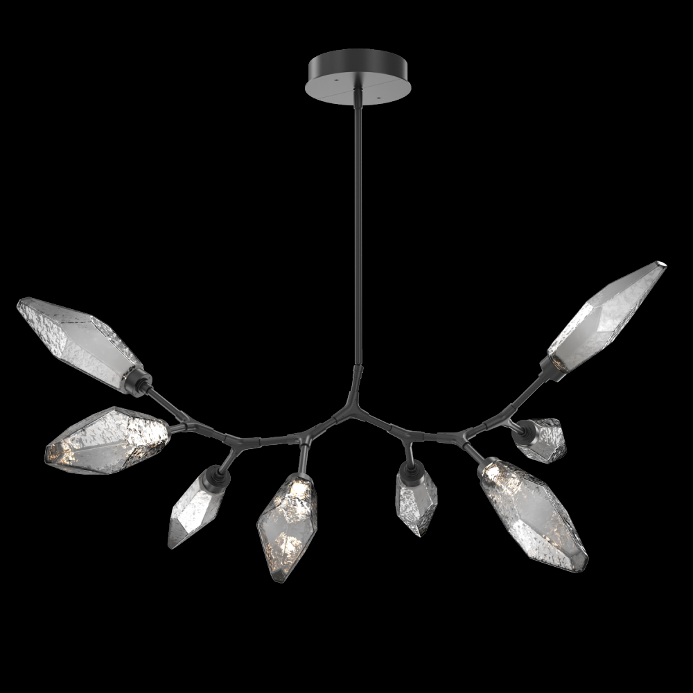 Rock Crystal Modern Branch Chandelier - Quick Ship