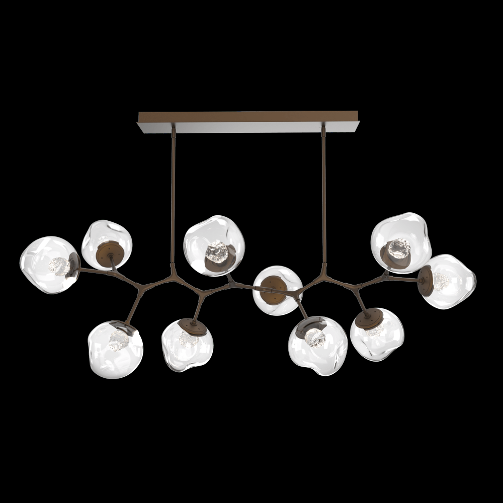 Luna 10pc Branch-Flat Bronze-Floret Inner