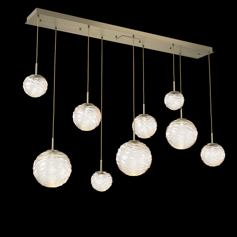 Gaia Linear Multi-Pendant Chandelier