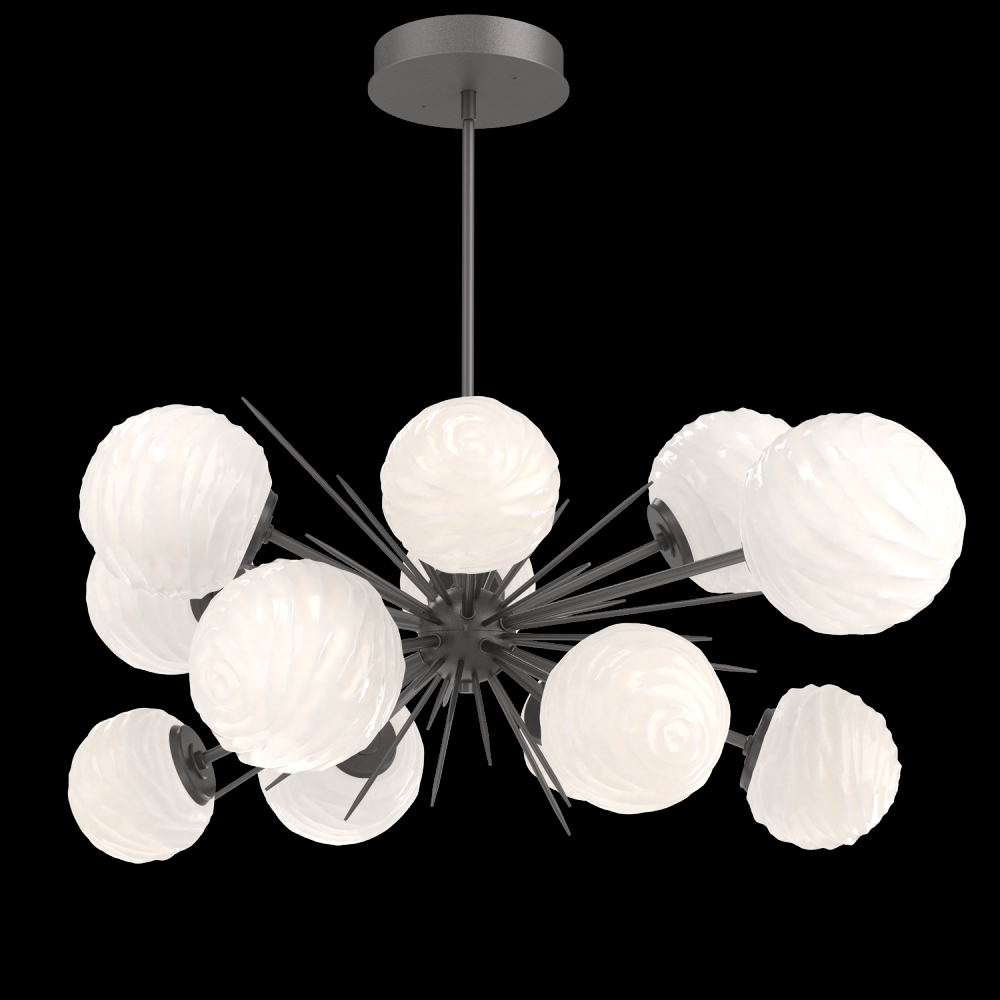 Gaia Oval Starburst Chandelier