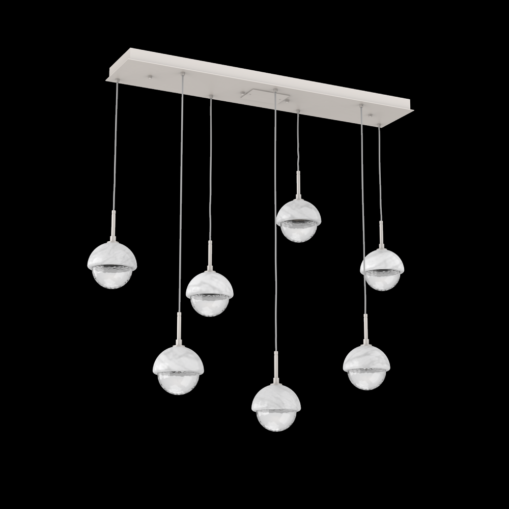 Cabochon Linear Pendant Chandelier