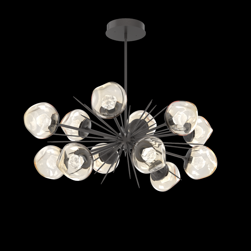 Luna Oval Starburst Chandelier