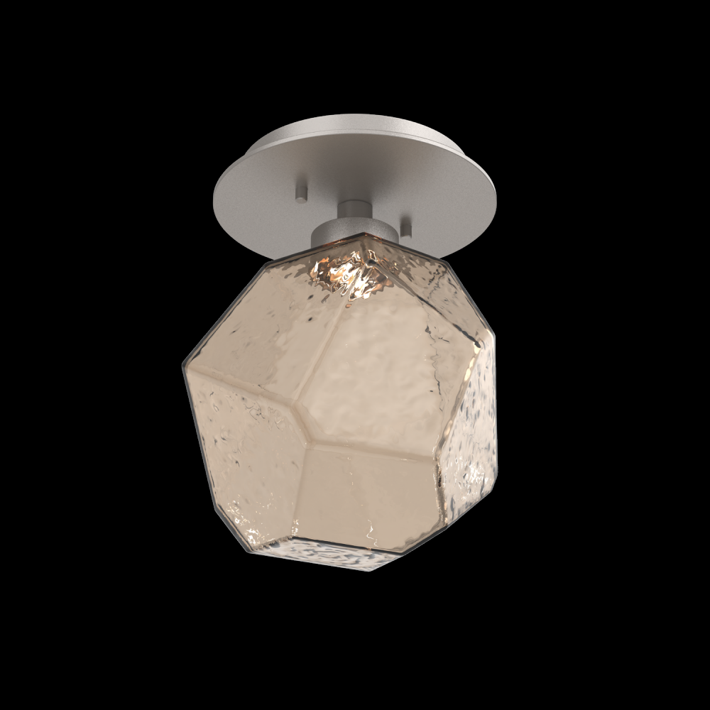 Single Glass Sconce & Flush Mount - Gem