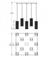 Hammerton CHB0020-09-BS-0-C01-E2 - Downtown Mesh Square Multi-Port-09