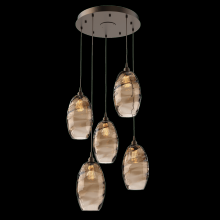 Hammerton CHB0035-05-FB-OB-C01-E2 - Ellisse Round 5pc Multi-Pendant