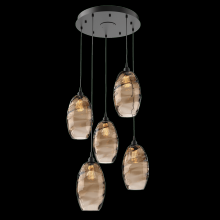 Hammerton CHB0035-05-MB-OB-C01-E2 - Ellisse Round 5pc Multi-Pendant