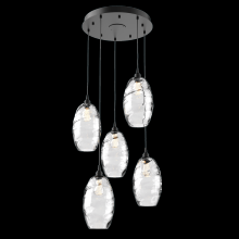 Hammerton CHB0035-05-MB-OC-C01-E2 - Ellisse Round 5pc Multi-Pendant