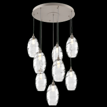 Hammerton CHB0035-08-BS-OC-C01-E2 - Ellisse Round 8pc Multi-Pendant