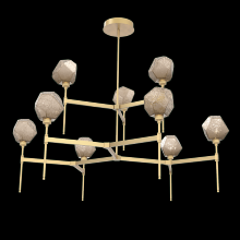 Hammerton CHB0039-55-GB-B-001-L1 - Gem Round Chandelier-55-Gilded Brass