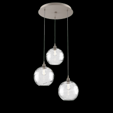 Hammerton CHB0047-03-BS-OC-C01-E2 - Terra Round 3pc Multi-Pendant