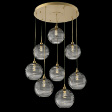 Hammerton CHB0047-08-GB-OS-C01-E2 - Terra Round 8pc Multi-Pendant