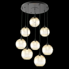 Hammerton CHB0047-08-MB-OA-C01-E2 - Terra Round 8pc Multi-Pendant