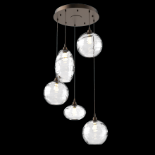 Hammerton CHB0048-05-FB-OC-C01-E2 - Misto Round 5pc Multi-Pendant