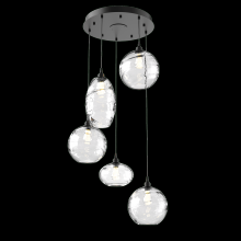 Hammerton CHB0048-05-MB-OC-C01-E2 - Misto Round 5pc Multi-Pendant