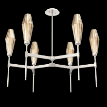 Hammerton CHB0049-37-BS-RB-001-L1 - Aalto Round Chandelier-37-Metallic Beige Silver