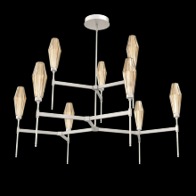 Hammerton CHB0049-54-BS-RB-001-L1 - Aalto Round Chandelier-54-Metallic Beige Silver