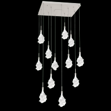 Hammerton CHB0059-12-BS-BC-C01-L3 - Blossom Square 12pc Multi-Pendant