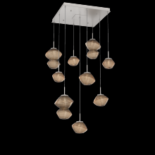 Hammerton CHB0089-09-BS-B-C01-L3 - Mesa Square Pendant Chandelier