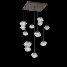 Hammerton CHB0089-09-FB-C-C01-L3 - Mesa Square Pendant Chandelier