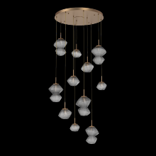 Hammerton CHB0089-11-NB-S-C01-L3 - Mesa Round Pendant Chandelier