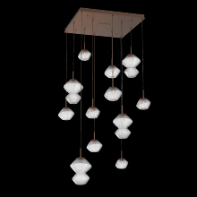 Hammerton CHB0089-12-BB-C-C01-L3 - Mesa Square Pendant Chandelier