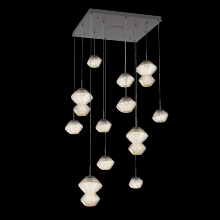 Hammerton CHB0089-12-GP-A-C01-L1 - Mesa Square Pendant Chandelier